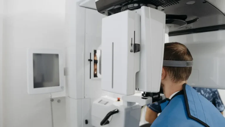 dental x-ray panoramic scan